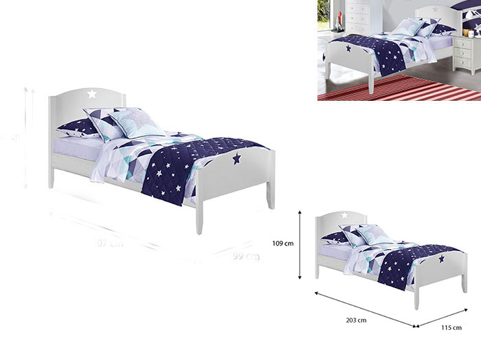 Starlight Super Single Bed Frame